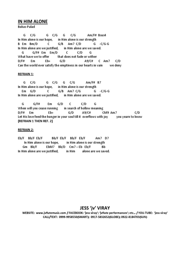 A Day To Be Alone Lyrics