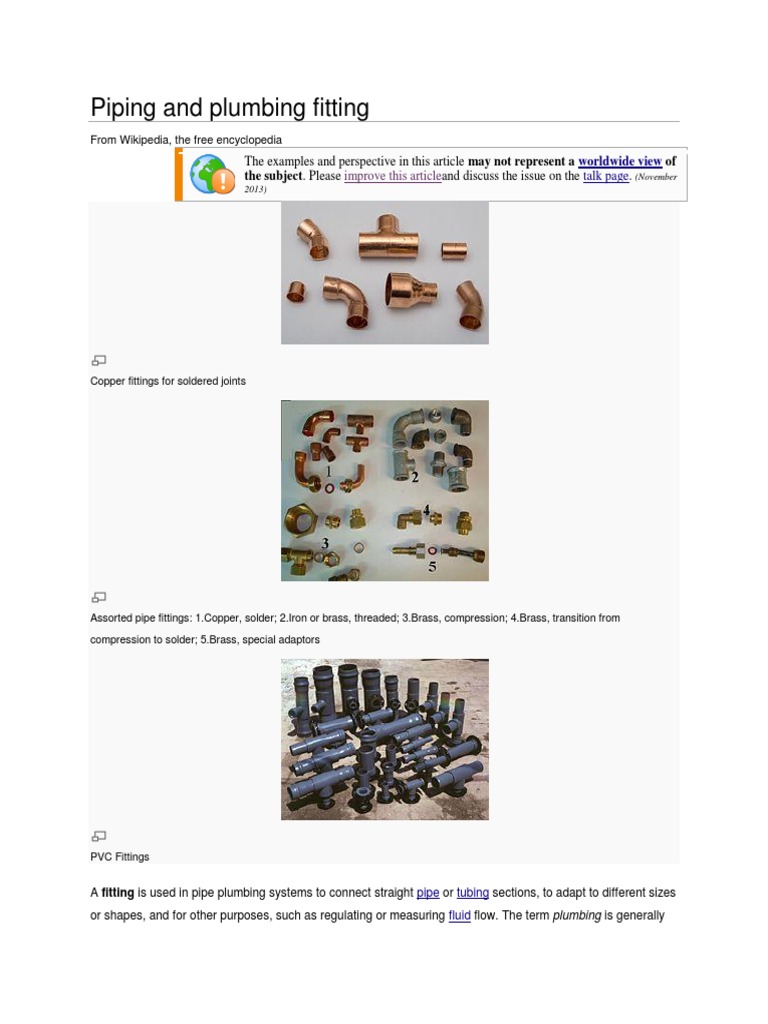 Piping and Plumbing Fitting PDF Soldering Pipe (Fluid Conveyance)
