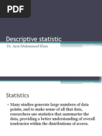 Descriptive Statistic