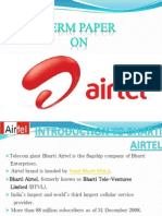 30069090 Bharati Airtel Marketing Research Paper Ppt