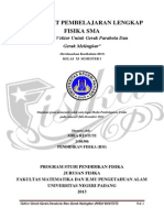 Download Perangkat Pembelajaran Lengkap FISIKA SMAAnalisis Vektor Untuk Gerak Parabola Dan Gerak Melingkar  by Mira Restuti SN191591842 doc pdf