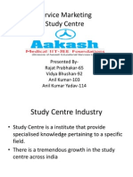 Service Marketing Study of Aakash Coaching Institute