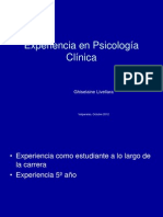 2.- Experiencia en Psicología Clínica (Gigi)