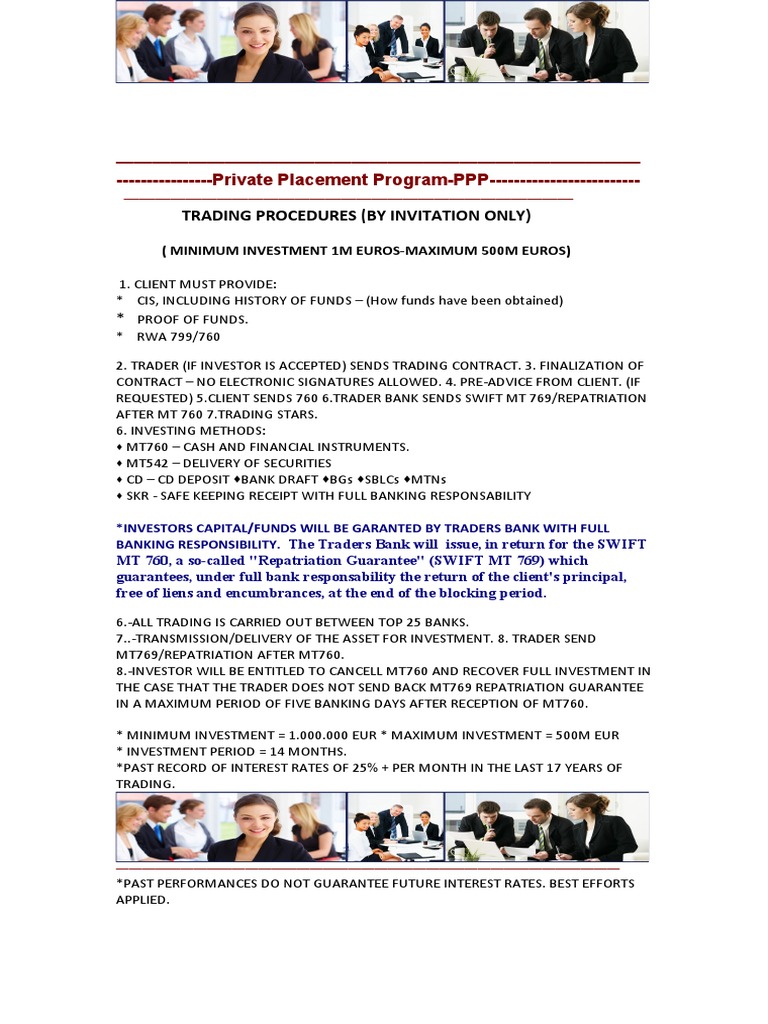 Private Placement Program Overview | PDF