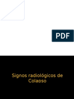 SIGNOS RADIOLÓGICOS DE COLAPSO