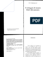 Uppaluri Gopala Krishnamurti Il Coraggio Di Essere Liberi Dal Passato