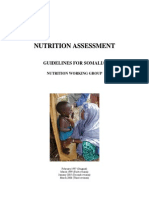 Nutrition Survey Guidelines For Somalia - Revised March 2006