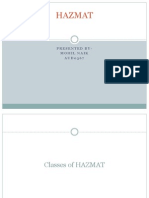 Hazmat: Presented By-Mohil Naik A U D 0 3 6 7