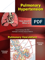 Pulmonary Hypertension: How Should It Be Evaluated? When Is It Important?