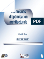 Techniques D'optimisation Architecturale