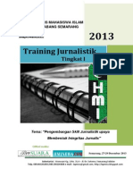 Tor Training Jurnalistik Lapmi Cabang Semarang 2013