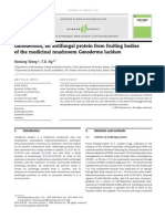 Ganodermin, An Antifungal Protein From Fruiting Bodies of The Medicinal Mushroom Ganoderma Lucidum