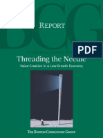 Threading The Needle: Value Creation in A Low-Growth Economy