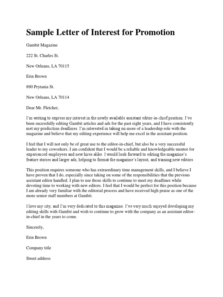 sample-letter-of-interest-for-promotion-editing-communication
