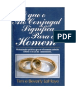 O Que o Ato Conjugal Significa para o Homem - Tim e Beverly Lahaye PDF