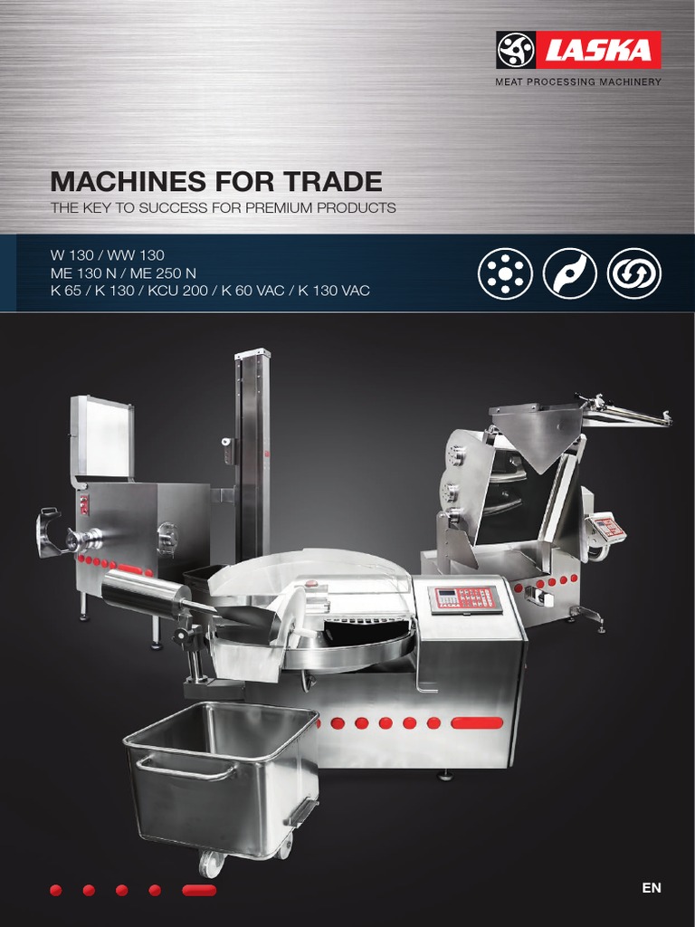 LASKA Machines for Food Production | PDF | Home & Garden | Technology ...