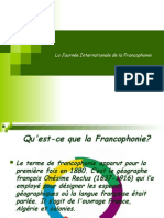 La Journée internationale de la Francophoni e