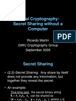 Visual Cryptography using colour images