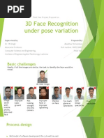 Face recognition proposal ppt