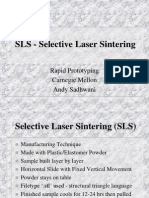 SLS - Selective Laser Sintering: Rapid Prototyping Carnegie Mellon Andy Sadhwani