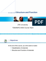 Channel Structure and Function: ZTE University TD&W&PCS BSS Course Team