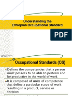 Understanding The Ethiopian Occupational Standard