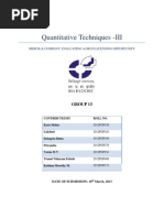 Quantitative Techniques - III: Merck & Company: Evaluating A Drug Licensing Oppurtunity