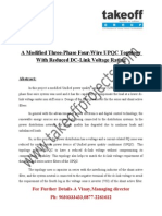16.a Modified Three-Phase Four-Wire UPQC Topology With Reduced DC-Link Voltage Rating