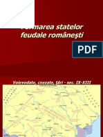Formarea Statelor Feudale Româneşti