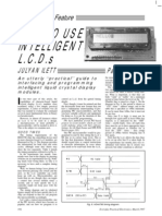 How To Use Intelligent L.C.D.S: Constructional Feature