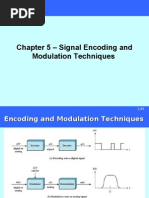 Chapter 5 - Signal Encoding and Modulation Techniques