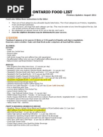 Download Allowed Food List by freed1 SN191651281 doc pdf