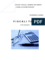 Fiscalitate Curs