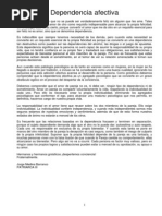 Dependencia Afectiva
