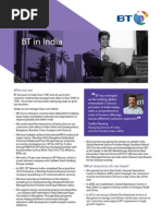 BT India Factsheet - New