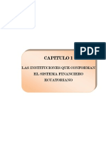 Las Instituciones Que Conforman El Sistema Financiero Ecuatoriano