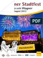 Programm Stadtfest 2013