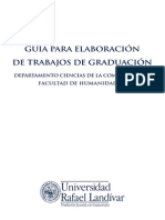 Guia Para Trabajos de Graduacion