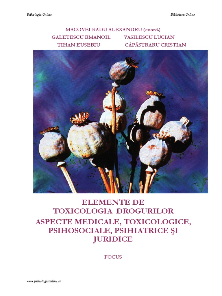 Elemente De Toxicologie