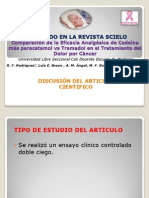 Discusón de articulo