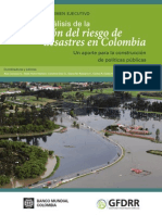 Analisis de La Gestion Del Riesgo de Desastres en Colombia 2012