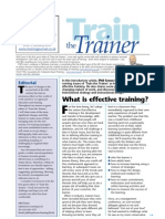 2551076 Train the Trainer From Training Journal