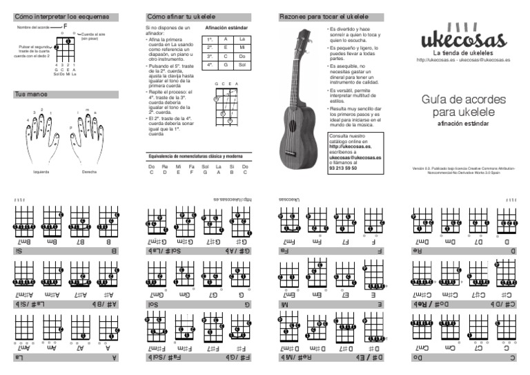 Ukelele Booklet Guia De Acordes Pdf Produccion Musical Tecnologia Musical Nele voce encontra praticamente qualquer tipo de acorde para ukulele, e ainda 6 maneiras de fazer cada um deles. ukelele booklet guia de acordes pdf