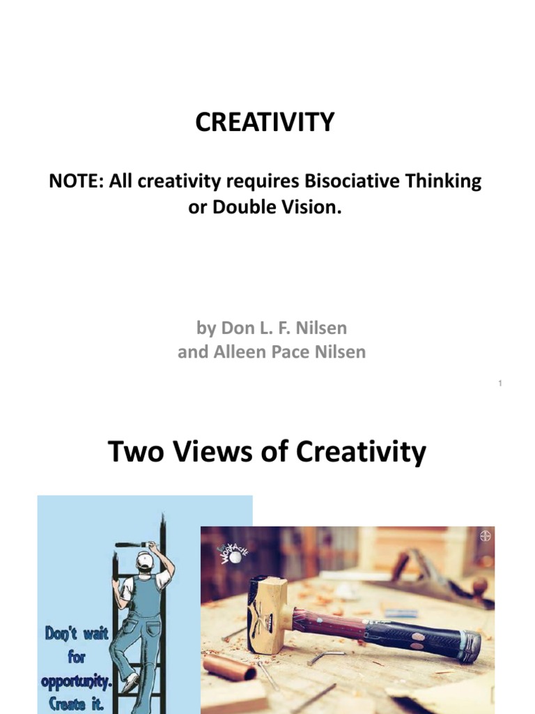 Creativity Double Vision | PDF