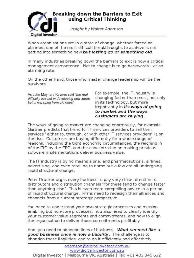 Critical thinking barriers when upset image