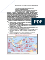 Teori Lempeng Tektonik Dan Kaitannya Dengan Persebaran Gunung API