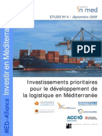 Investissements prioritaires pour le développement de la logistique en Méditerranée 2009
