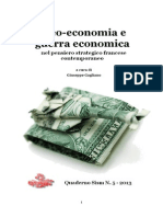 2013 Giuseppe GAGLIANO Economic Warfare and Geo-economics according to French strategists
