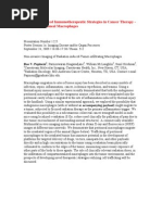 Download Radiation Induced Immunotherapeutic Strategies in Cancer Therapy-  Dr Rao Papineni by Papineni Labs SN191711504 doc pdf