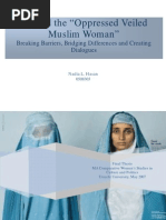 Download Beyond the Oppressed Veiled Muslim Woman by Sreejith Murali SN191711767 doc pdf